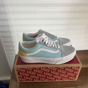 Vans Multicolor Low-Top Platform Sneakers